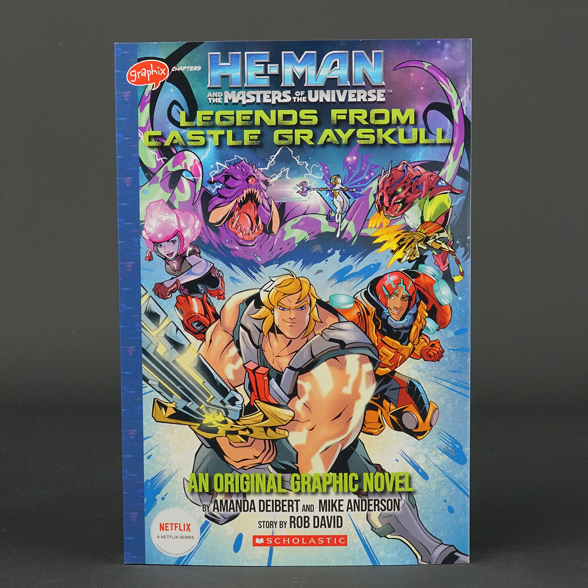 He-Man & Masters of the Universe Legends From Castle Grayskull GN Scholastic New