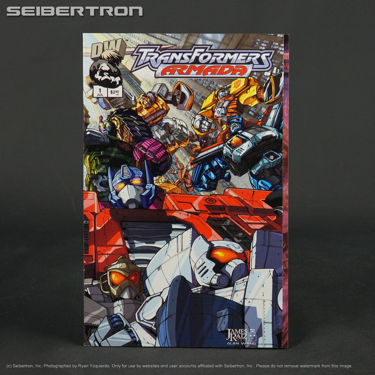 Transformers ARMADA #1 Dreamwave Comics DW 2002 (W) Sarracini (A/CA) Raiz