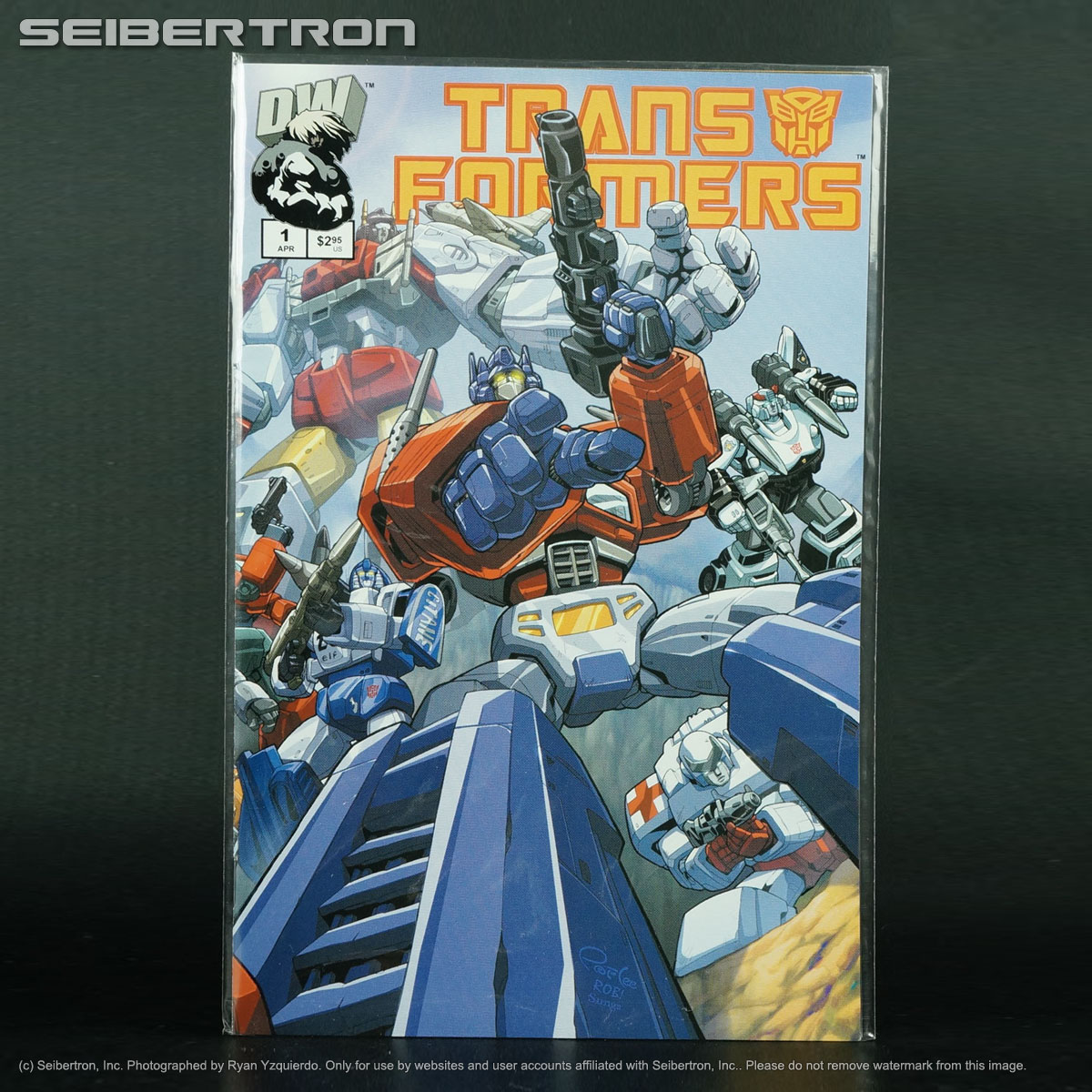 Transformers PRIME DIRECTIVE #1 Vol 1 G1 Autobots Dreamwave Comics 2002 (CA) Lee