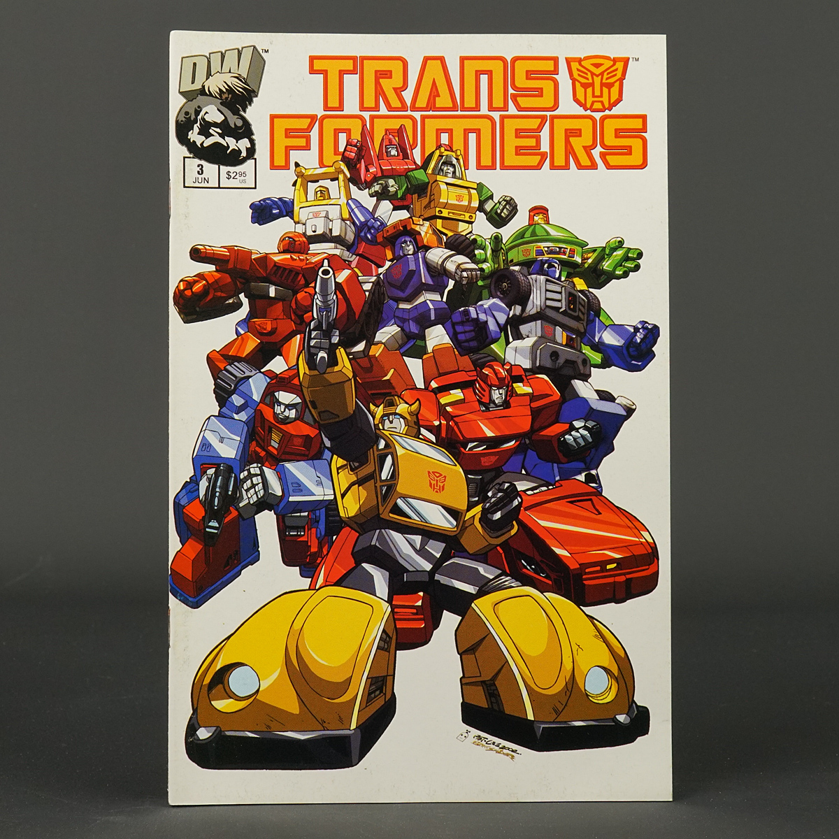 Transformers PRIME DIRECTIVE #3 Vol 1 Dreamwave Comics 2002 G1 Autobots Mini-Bot