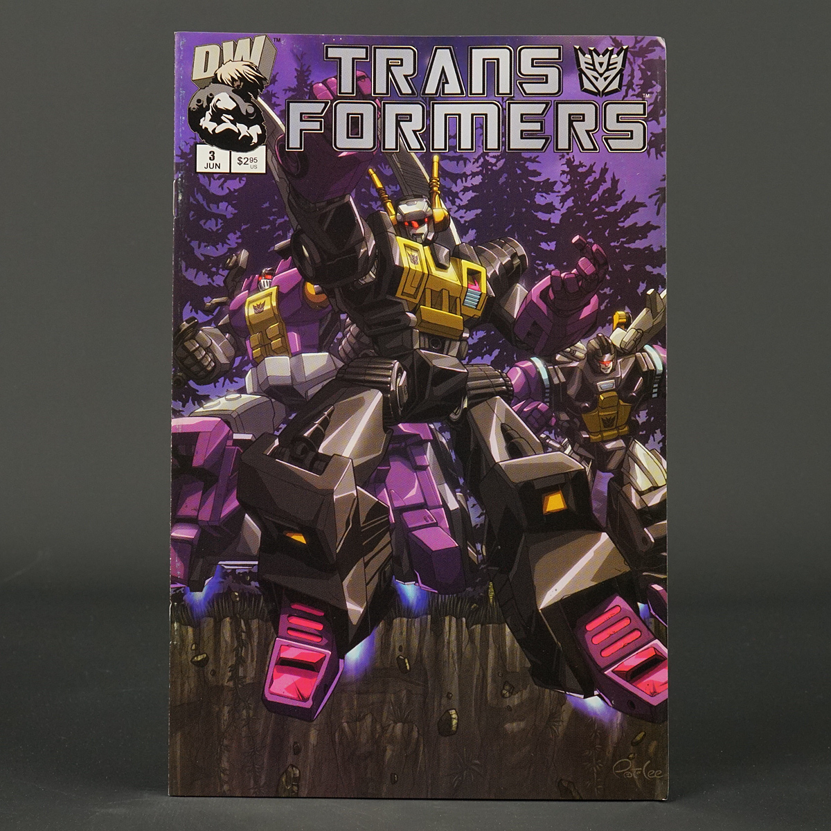 Transformers PRIME DIRECTIVE #3 Vol 1 Dreamwave Comics 2002 G1 Insecticons Cover
