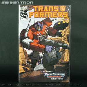 Visit shop.seibertron.com to buy "TRANSFORMERS PREVIEW 2nd ptg Optimus Prime var Dreamwave Comics 2002 G1 (CA) Lee"