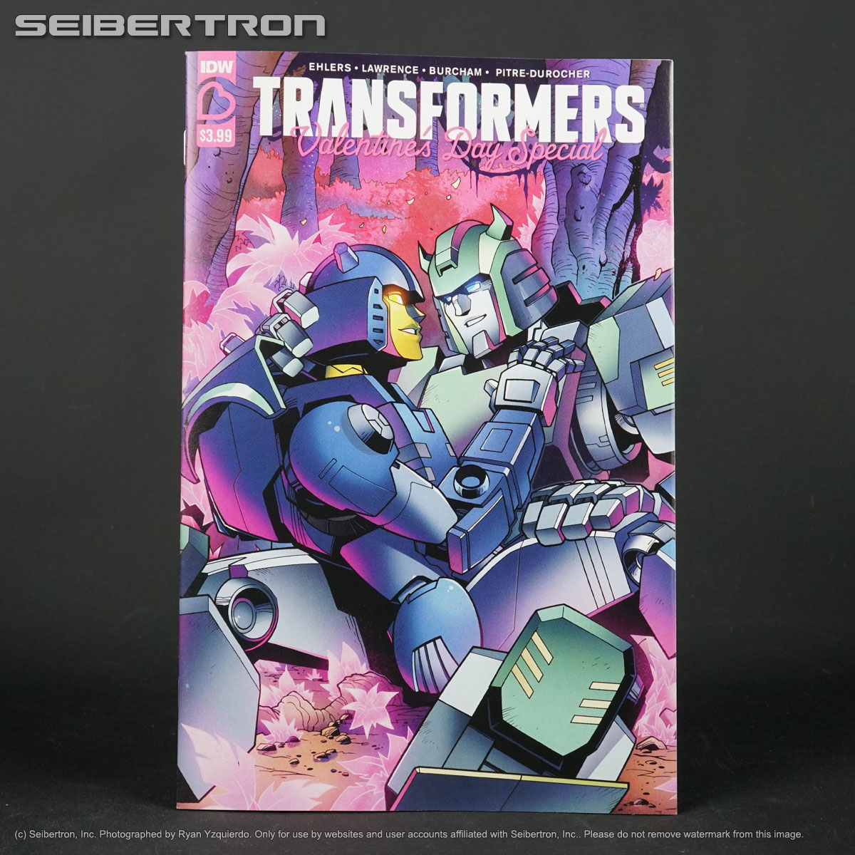 Transformers VALENTINE'S DAY SPECIAL IDW Comics 2020 Glyph + Tap-Out DEC190656