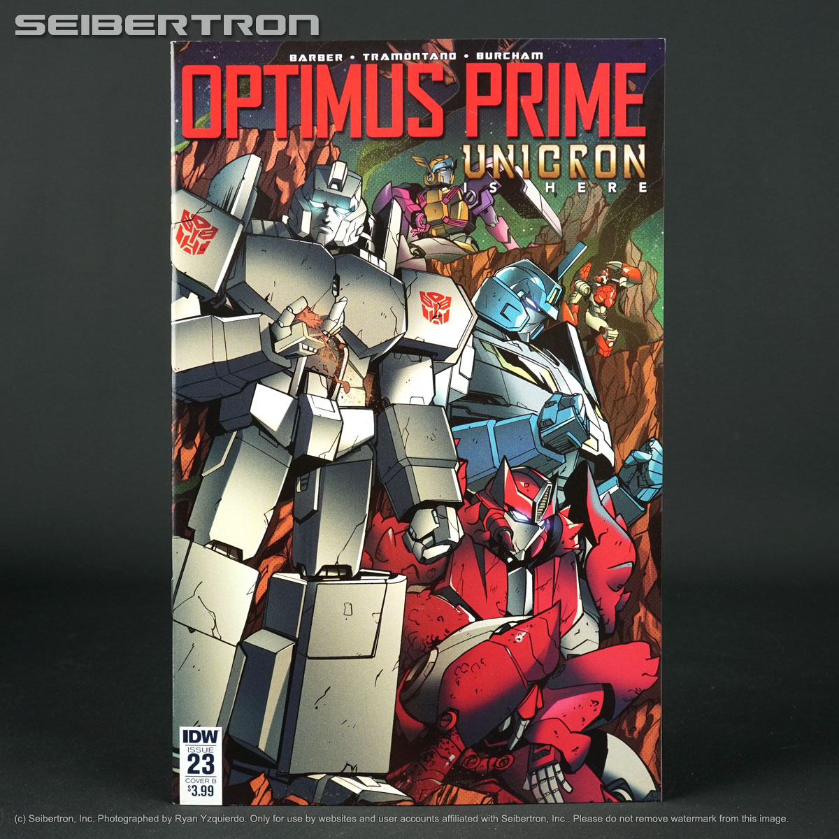 Transformers OPTIMUS PRIME #23 Cover B IDW Comics 2018 23B "Unicron is here"