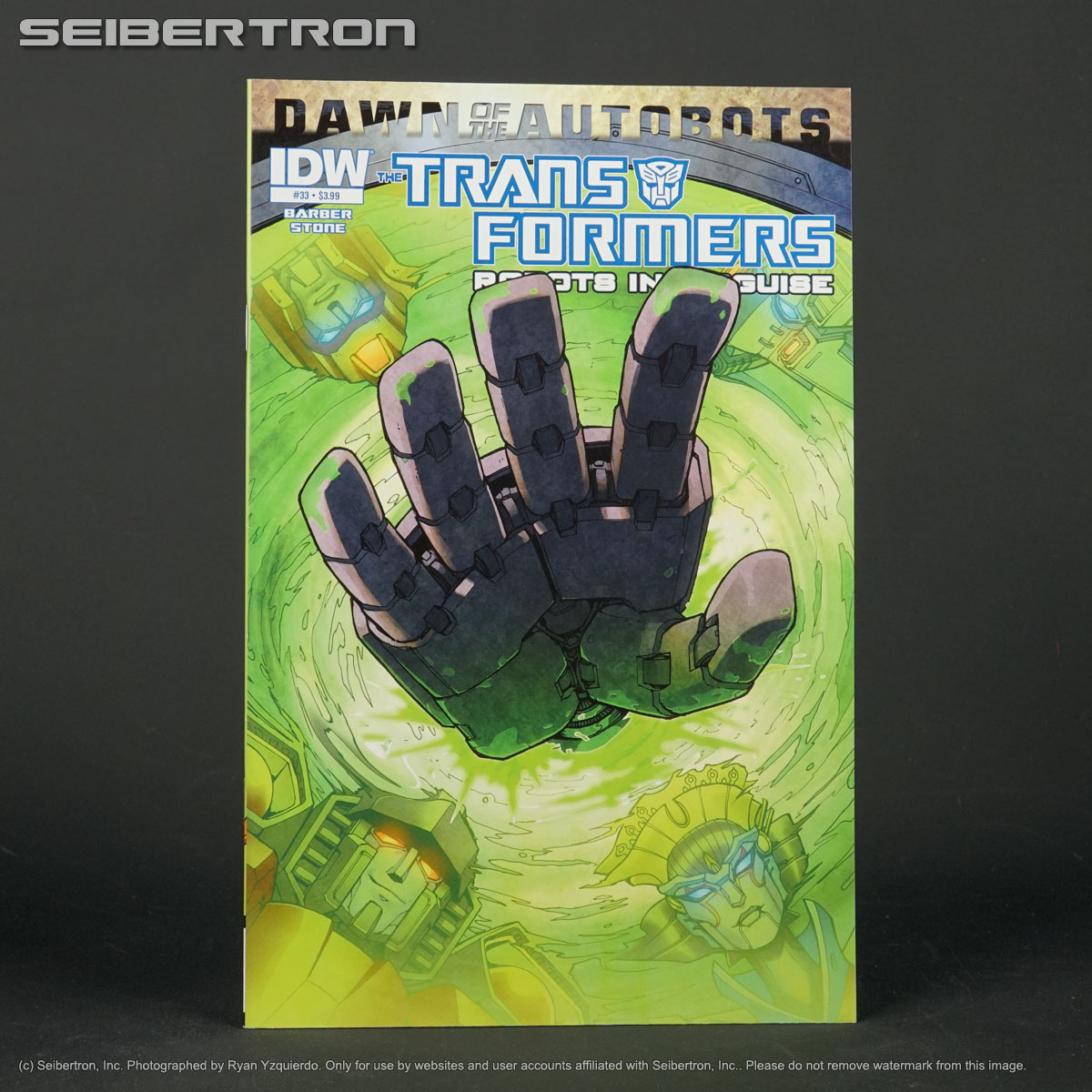 Transformers, Comic Books, Masters of the Universe, Teenage Mutant Ninja Turtles, Gobots, BotBots, Shopkins, and other listings from Seibertron.com: Transformers ROBOTS IN DISGUISE #33 IDW Comics 2014 Dawn of Autobots 200211b