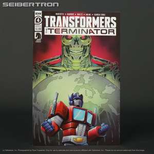 TRANSFORMERS vs TERMINATOR #4 Cvr B IDW Comics 2020 APR200727 4B (CA) Montfort