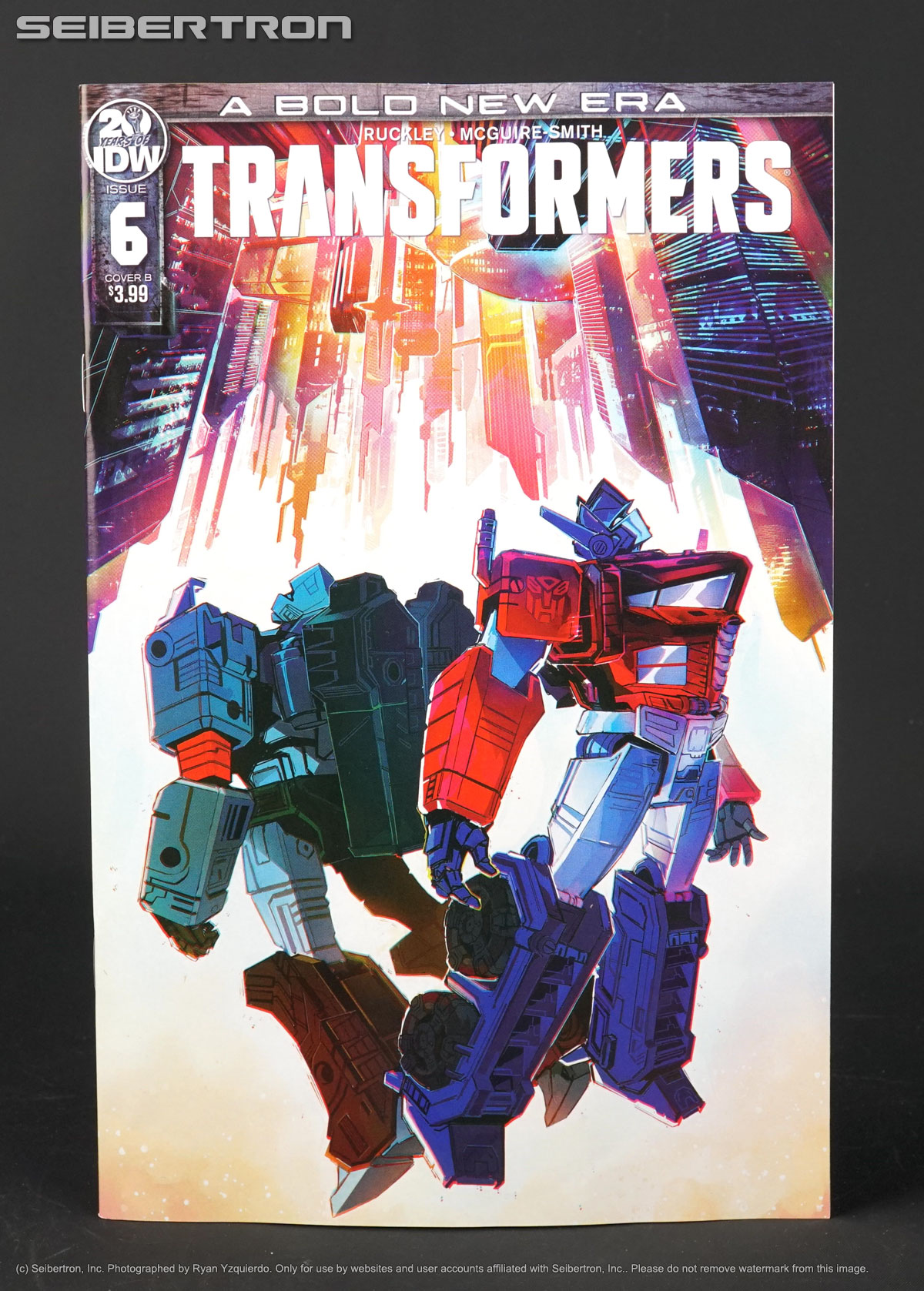 TRANSFORMERS #6 Cvr B IDW Comic 2019 BOLD NEW ERA SIEGE 6B (CA) McGuire-Smith