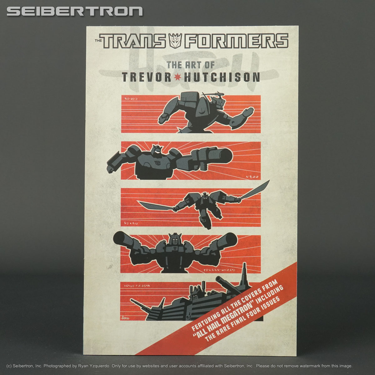 Transformers ART TREVOR HUTCHISON #0 All Hail Megatron IDW Comics 2009