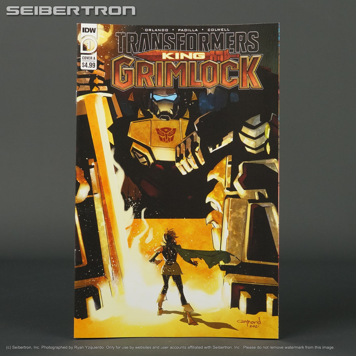 Transformers KING GRIMLOCK #1 Cvr A IDW Comics 2021 JUN210455 1A (CA) Nord