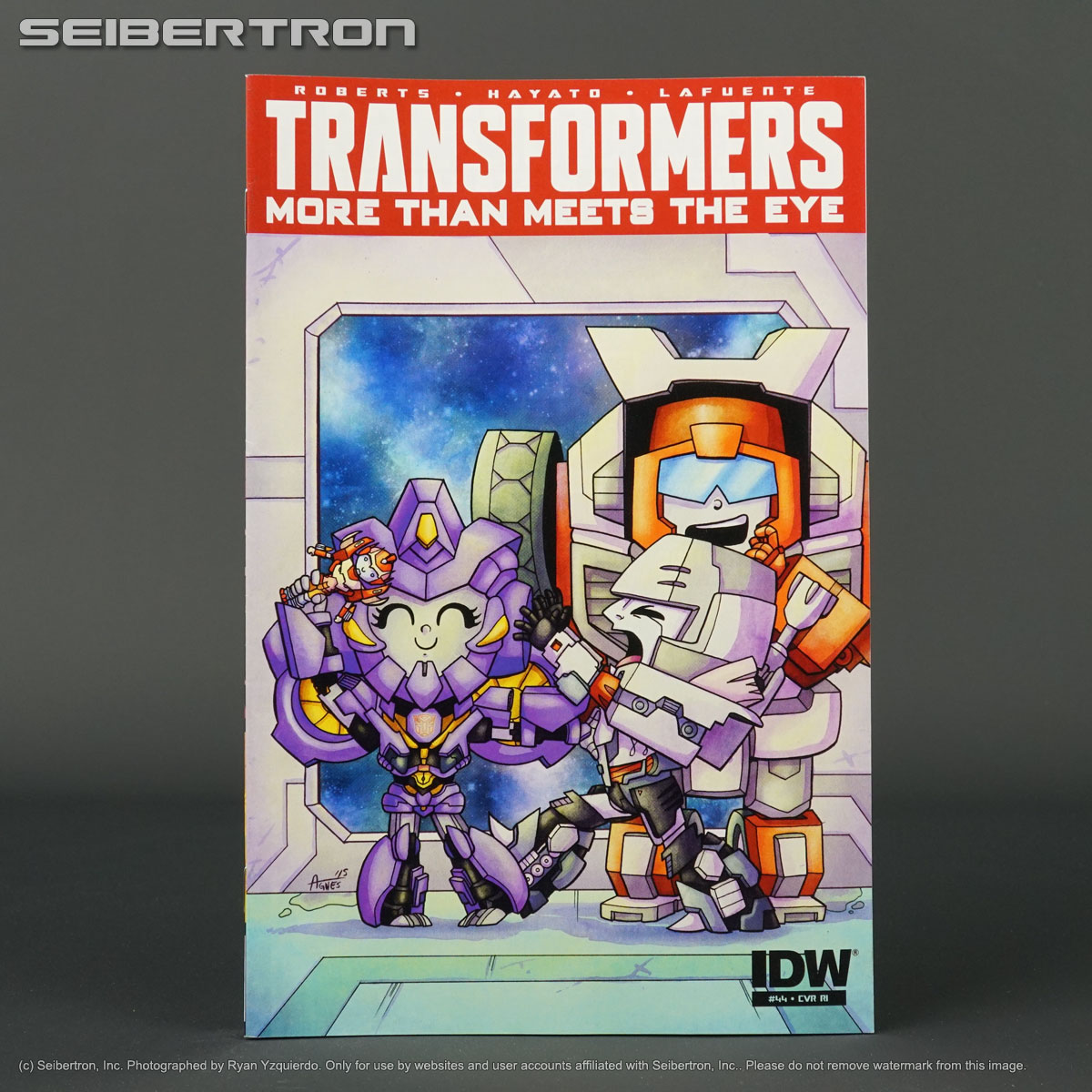 Transformers MORE THAN MEETS THE EYE #44 RI 1:10 IDW Comics 2015 44RI Garbowska