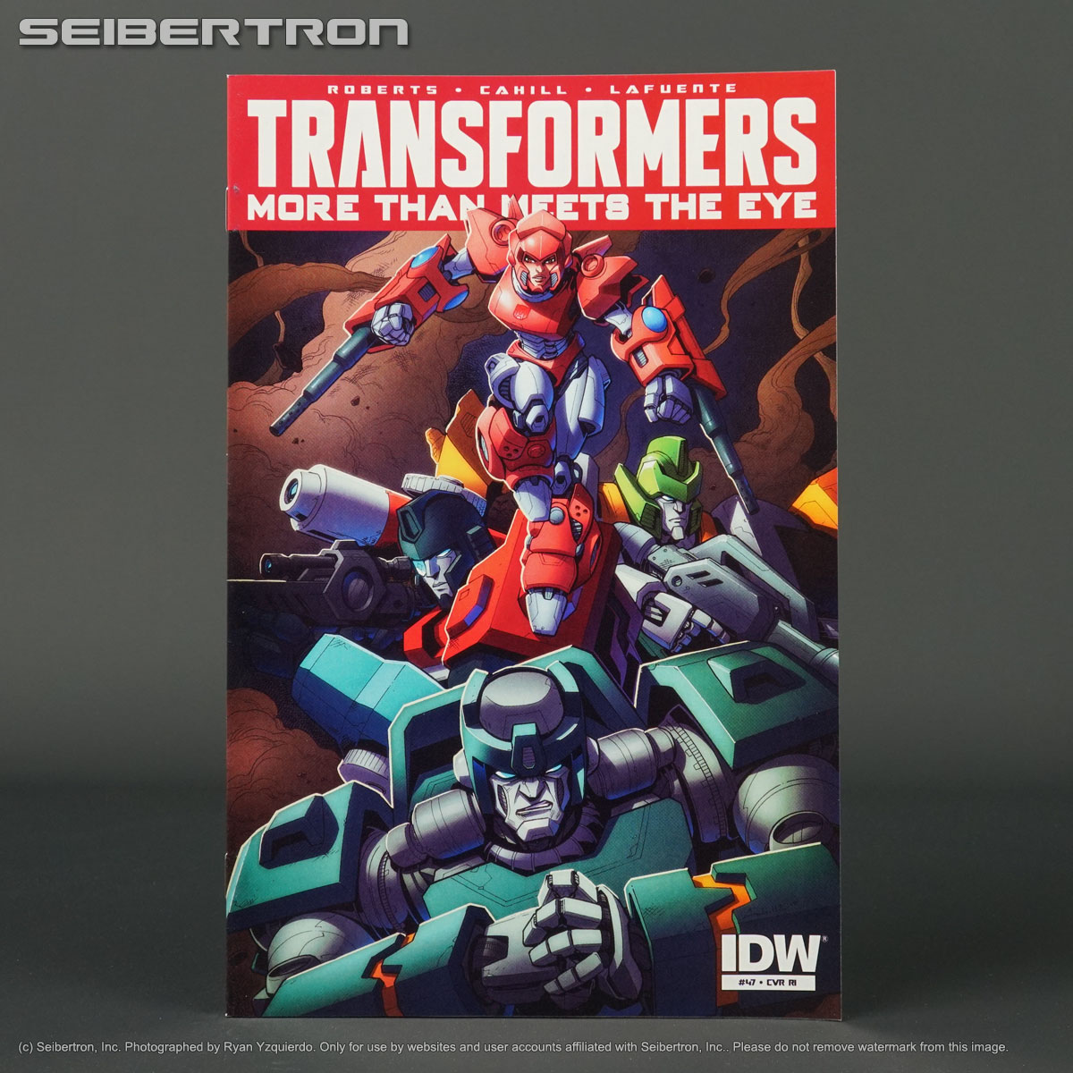 Transformers MORE THAN MEETS THE EYE #47 RI 1:10 IDW Comics 2015 47RI (CA)Cahill