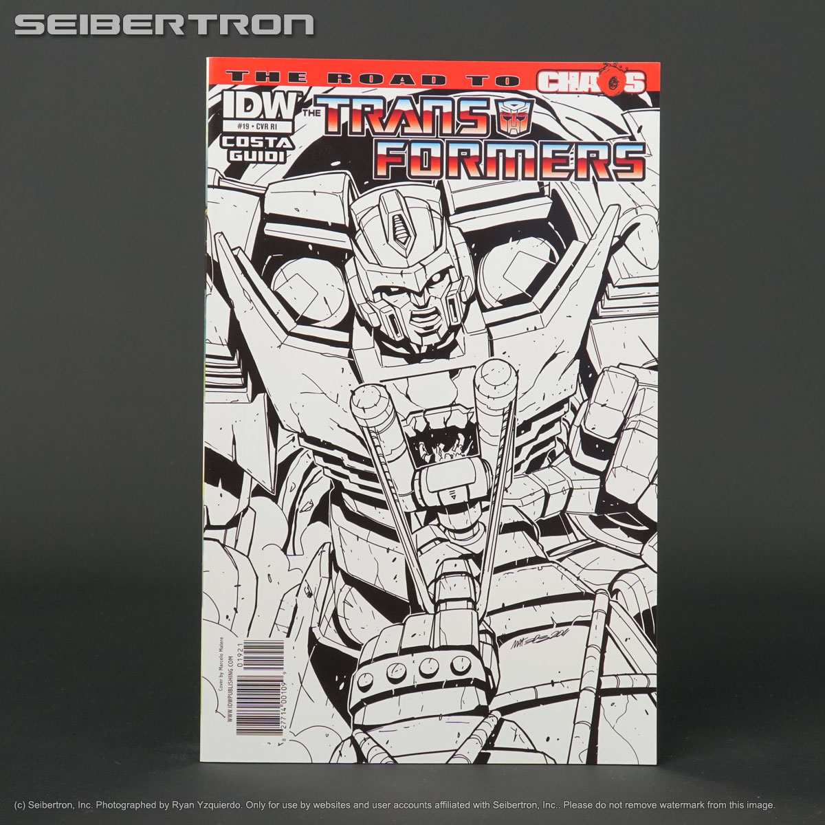 Transformers ONGOING #19 RI 1:10 IDW Comics 2011 19RI (W) Costa (CA) Matere