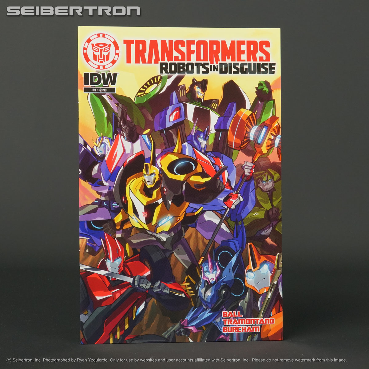 Transformers ROBOTS IN DISGUISE #4 IDW Comics 2015 201208A (CA) Tramontano