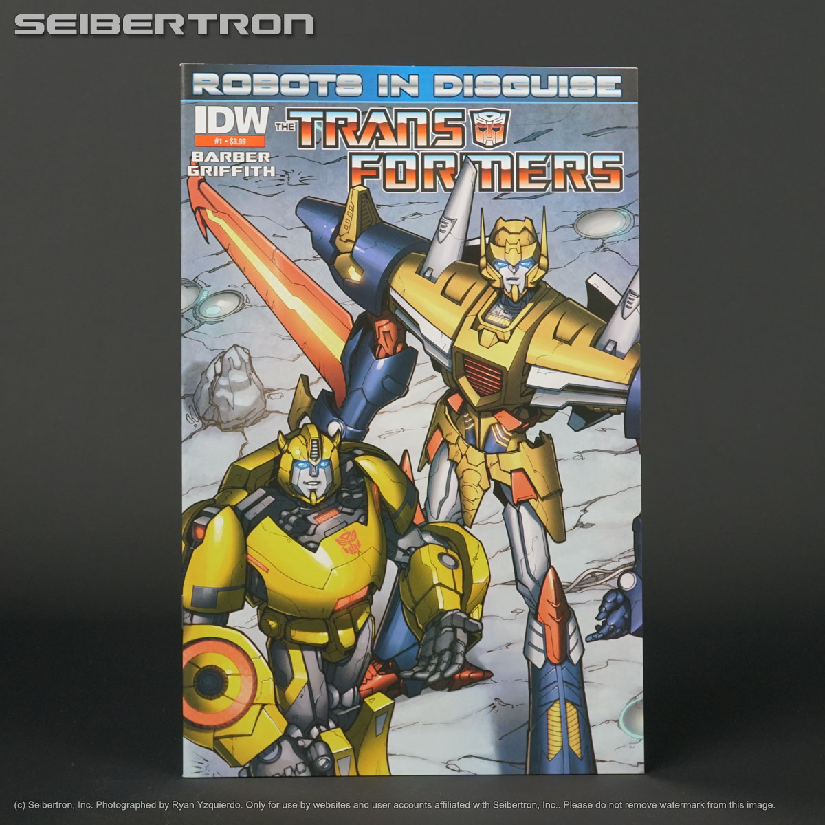 Transformers ROBOTS IN DISGUISE #1 2nd ptg IDW Comics 2012 (CA) Griffith