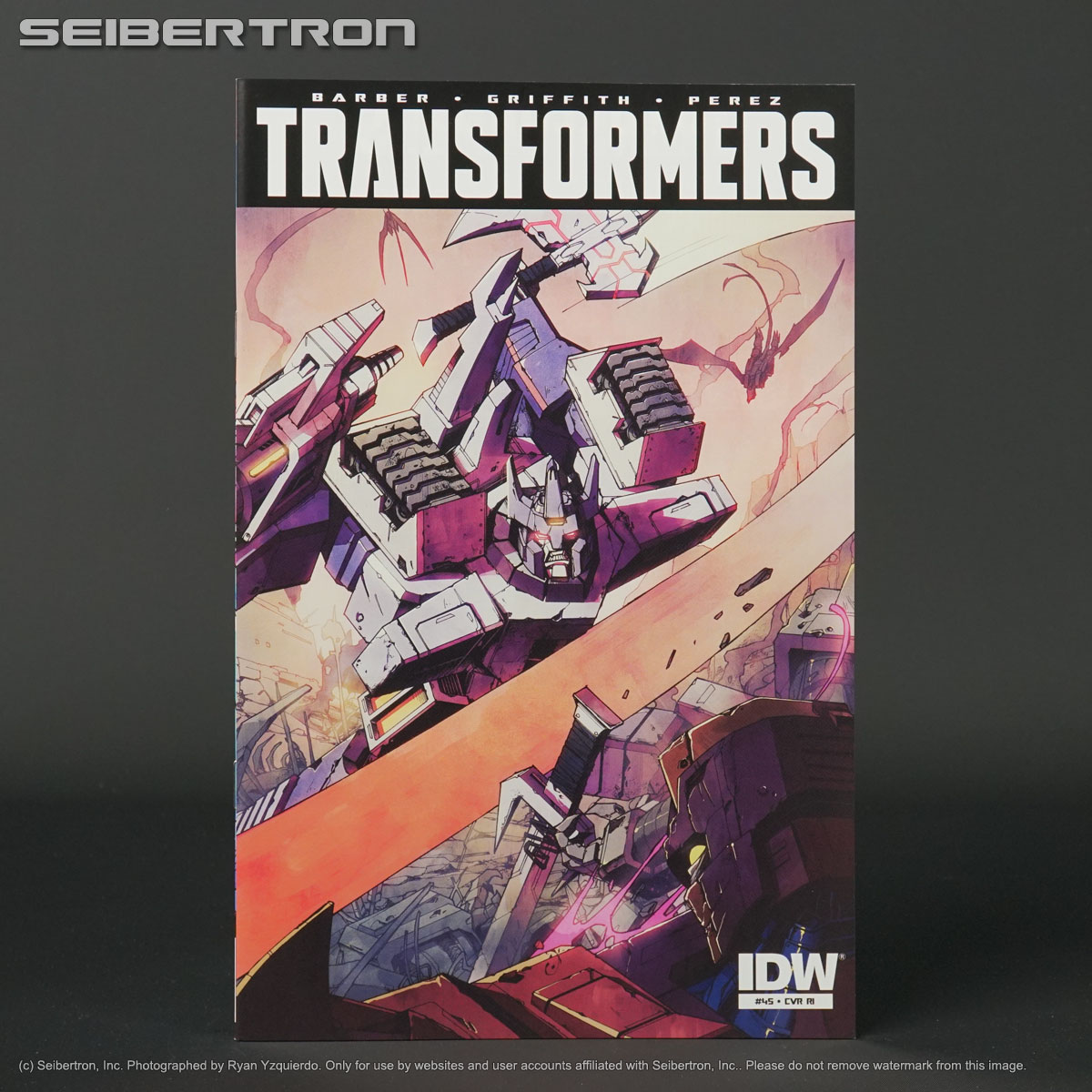 Transformers ROBOTS IN DISGUISE #45 RI 1:10 IDW Comics 2015 (CA) Golby 210322A
