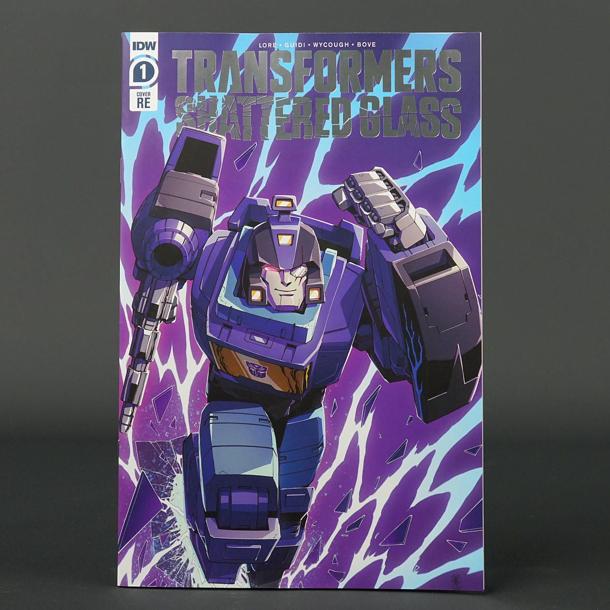 Transformers SHATTERED GLASS #1 RE IDW Comics 2021 Hasbro Pulse 1RE (CA) Coller