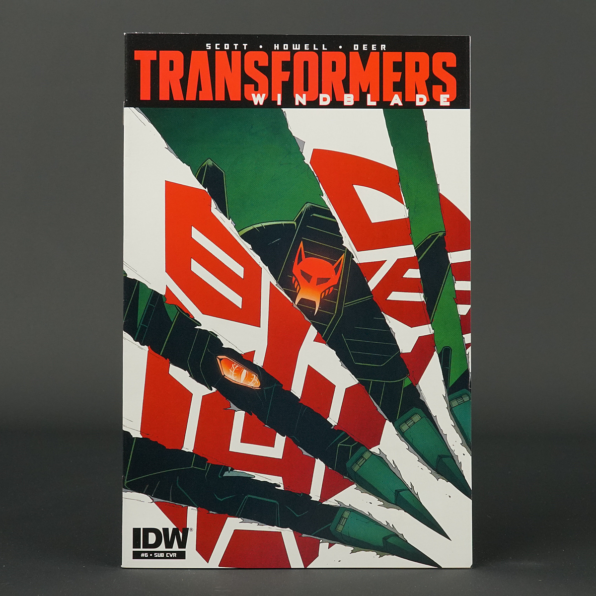 Transformers WINDBLADE #6 sub Vol 2 IDW Comics 2015 (CA) Coller 210819A