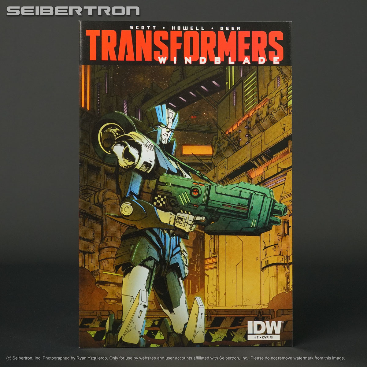 Transformers WINDBLADE #7 RI 1:10 Vol 2 IDW Comics 2015 (CA) Zama