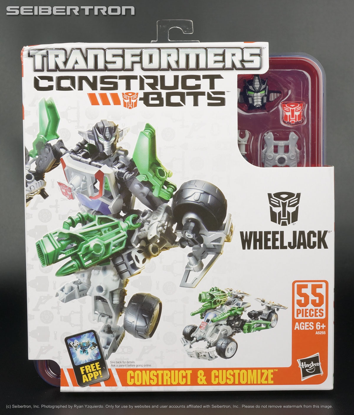 Construct-Bots WHEELJACK Elite Class Transformers E1:01 G1 Hasbro New 2013