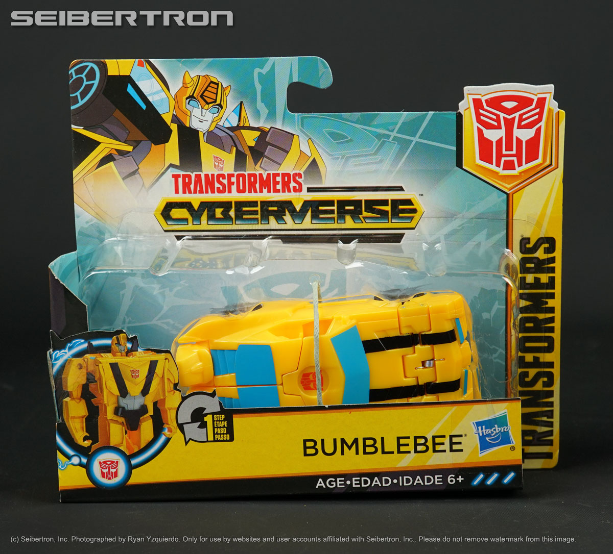 1 Step Changer BUMBLEBEE Transformers Cyberverse Hasbro 2018 NEW Ages 6+