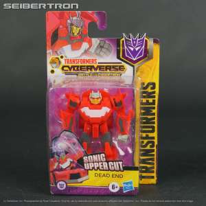 Sonic Upper Cut DEAD END Transformers Cyberverse Scout Class Hasbro 2019 New