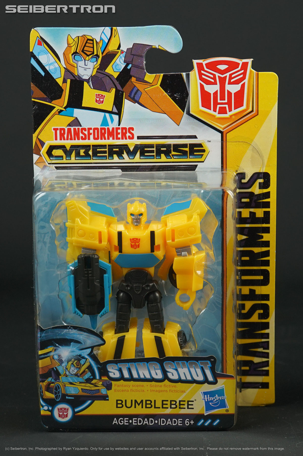 Sting Shot BUMBLEBEE Transformers Cyberverse Scout Class Hasbro 2018 NEW Ages 6+