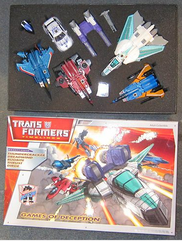 Transformers News: Featured eBay Items: FOC Survival Kit, Blue Cliffjumper, Ark Pitch, Club + BotCon exclusives + more! Image