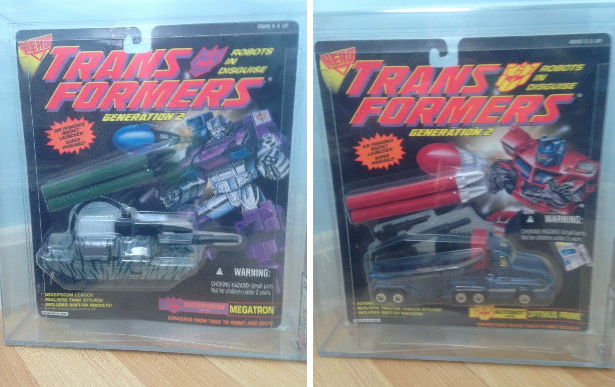 Transformers News: G2 ATB Megatron, Prototype Hero Megatron and Optimus Prime, Beast Wars Prototypes, and more on eBay