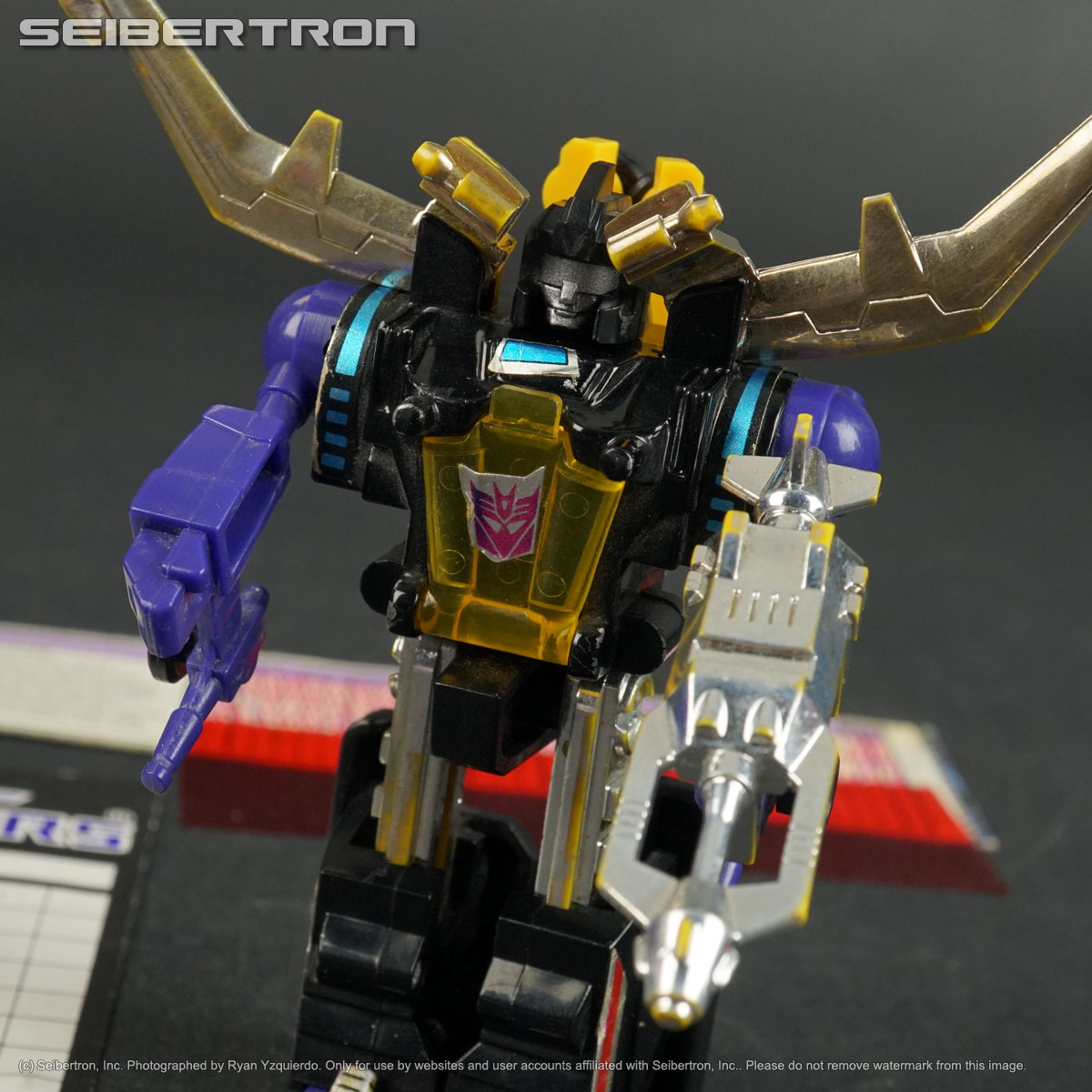 SHRAPNEL Transformers G1 Insecticons complete + instructions + more Hasbro 1985 221122A