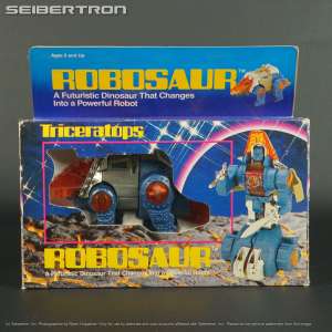 Robosaur TRICERATOPS 116 Transformers G1 Dinobots KO Slag complete 1985 221120A