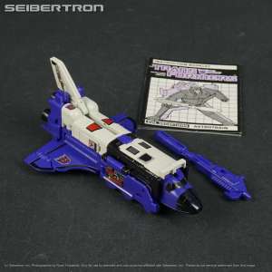 ASTROTRAIN Transformers G1 Triplechangers complete + instructions 1985 221120A