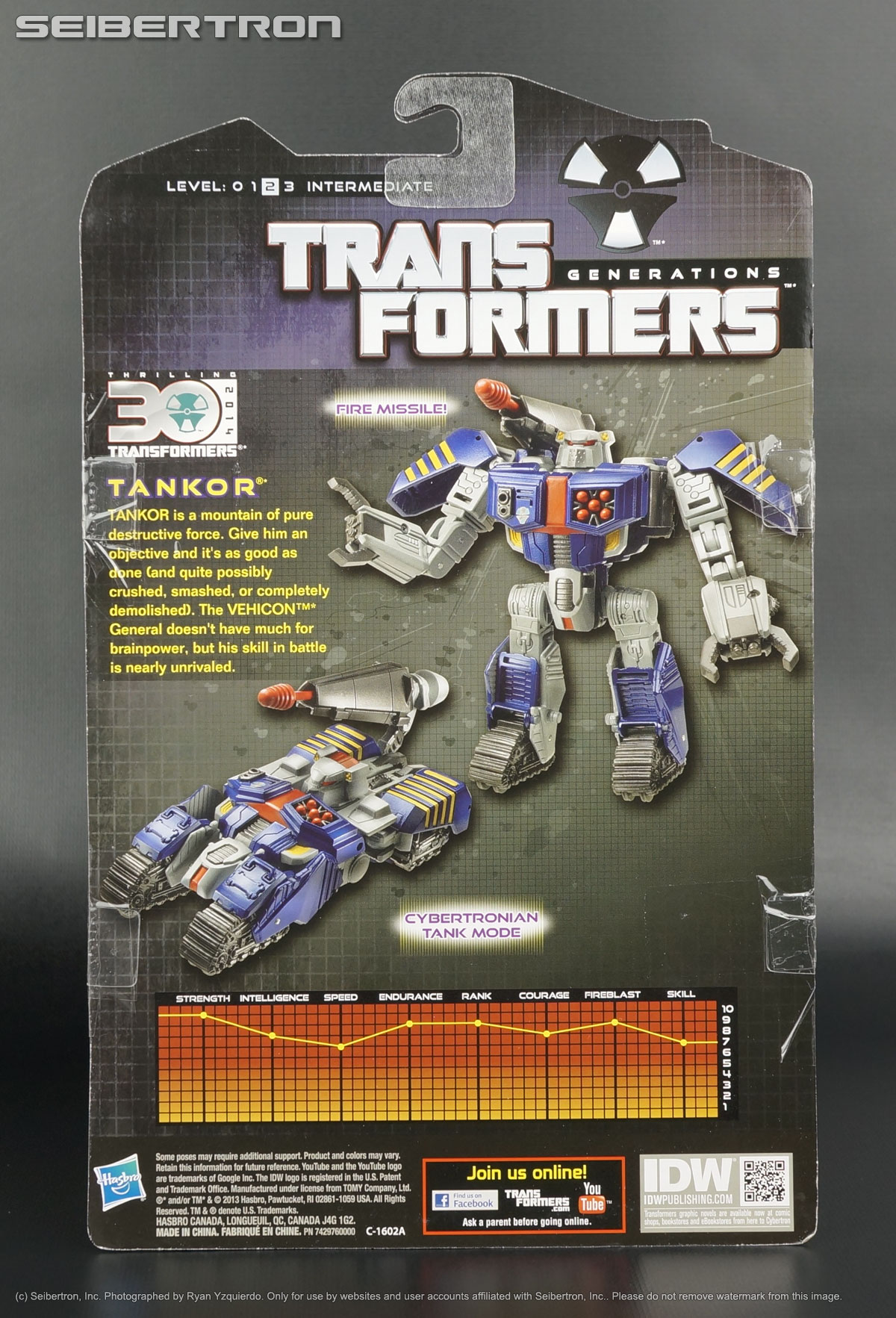 Transformers, Teenage Mutant Ninja Turtles, Masters of the Universe, Comic Books and more! listings from Seibertron.com: TANKOR Transformers Generations IDW Comic Deluxe 2014 Beast Machines Vehicon New