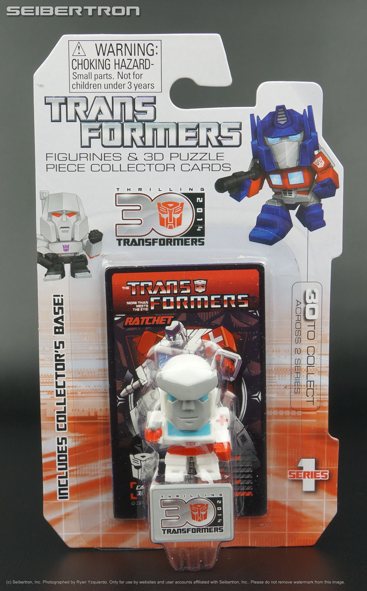 RATCHET Transformers Prime Mini Figurine 3D Puzzle Piece 30th Anniv Goldie