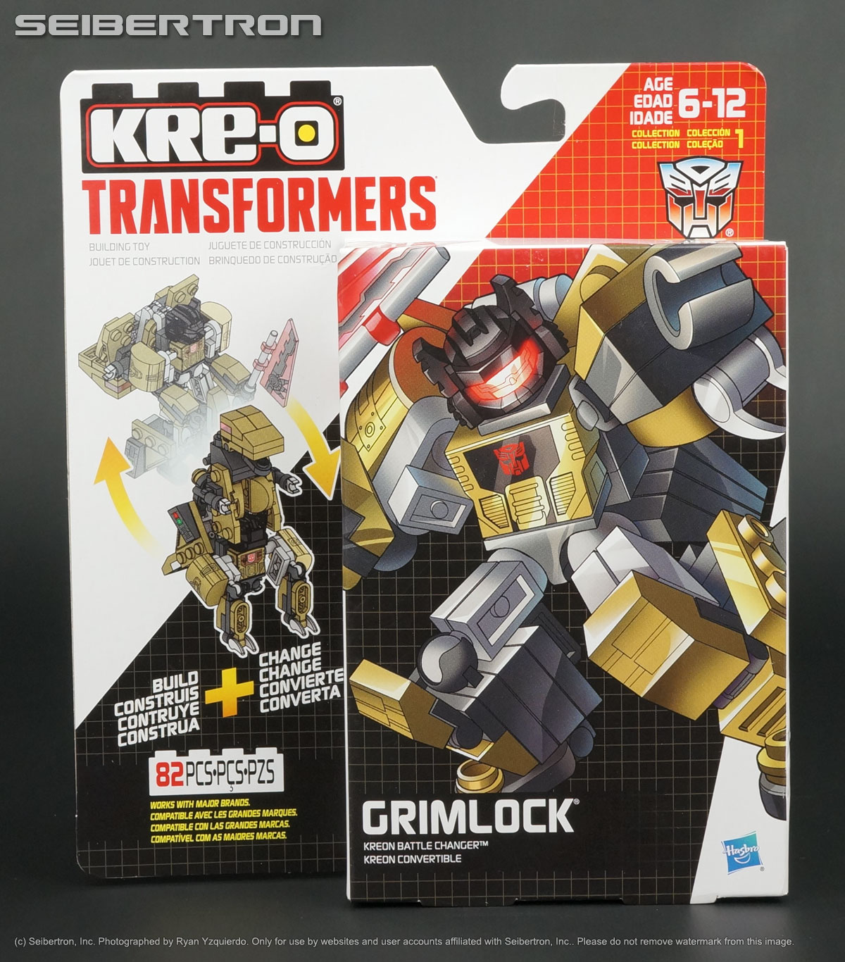 GRIMLOCK Transformers Kre-o Battle Changer Building Toy Hasbro 2014 New