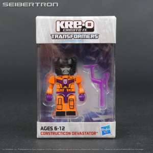 Visit shop.seibertron.com to buy "Transformers Kre-o CONSTRUCTICON DEVASTATOR figure C-3252A G1 G2 Orange 2012 New"