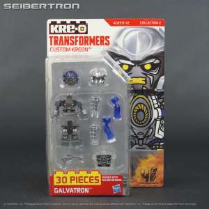 Visit shop.seibertron.com to buy "Transformers Kre-o Custom Kreon GALVATRON 30 Pcs Collection #2 AOE 2014 New"