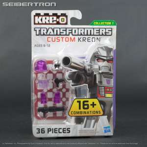 Visit shop.seibertron.com to buy "Transformers Kre-o Custom Kreon MEGATRON 36 Pcs Collection #1 G1 2013 New"