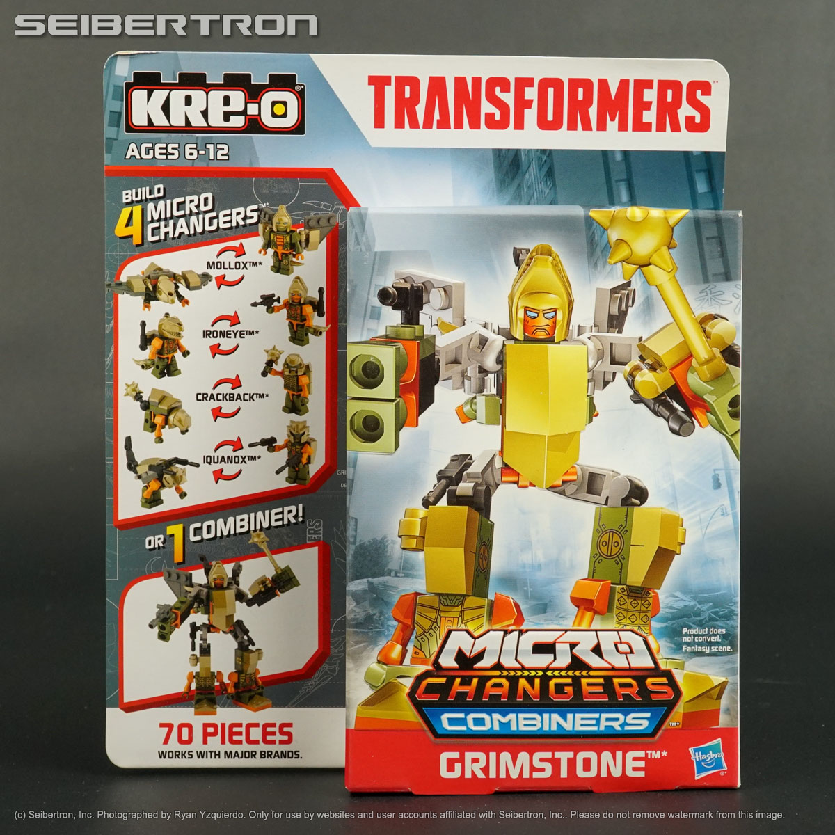 GRIMSTONE Transformers Kre-o Micro-Changers Combiner Hasbro 2014 New