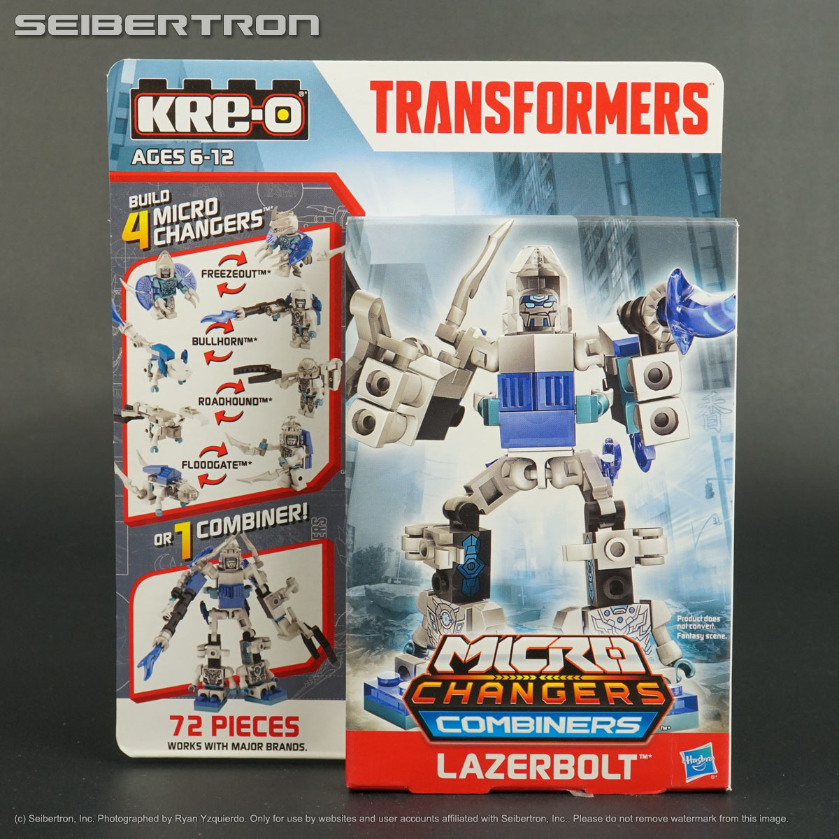 LAZERBOLT Transformers Kre-o Micro-Changers Combiner Hasbro 2014 New