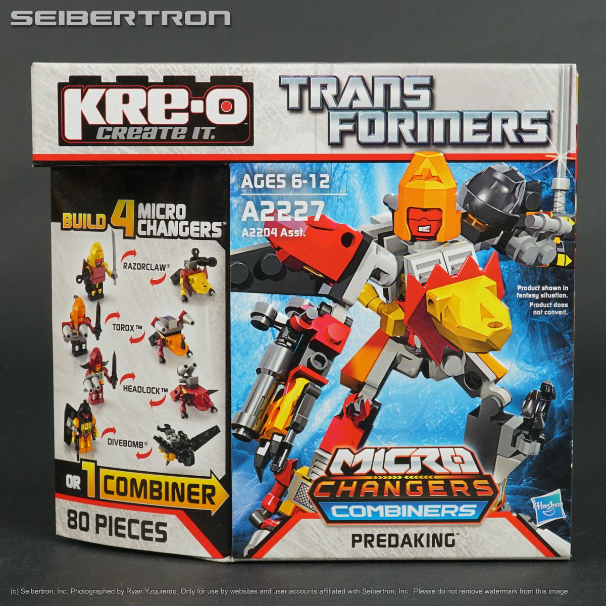 PREDAKING Transformers Kre-o Micro-Changers Combiner Hasbro 2013 New