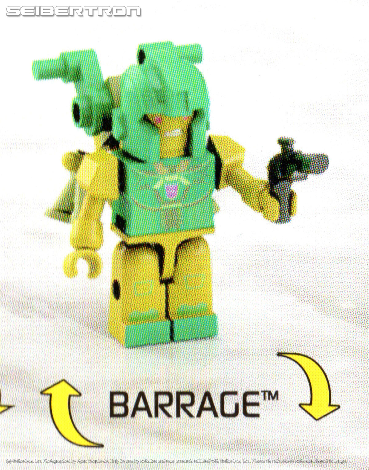 BARRAGE Transformers Kre-o Micro-Changers Series 4 34 Kreon G1 Insecticon New