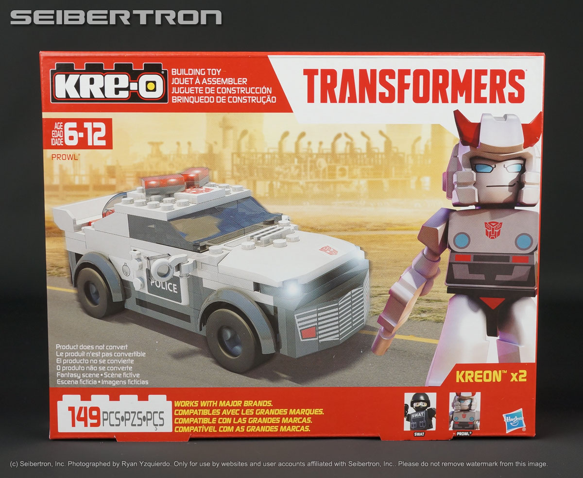 PROWL 149 pieces includes 2 Kreons Transformers Kre-o Building Toy Hasbro 2015