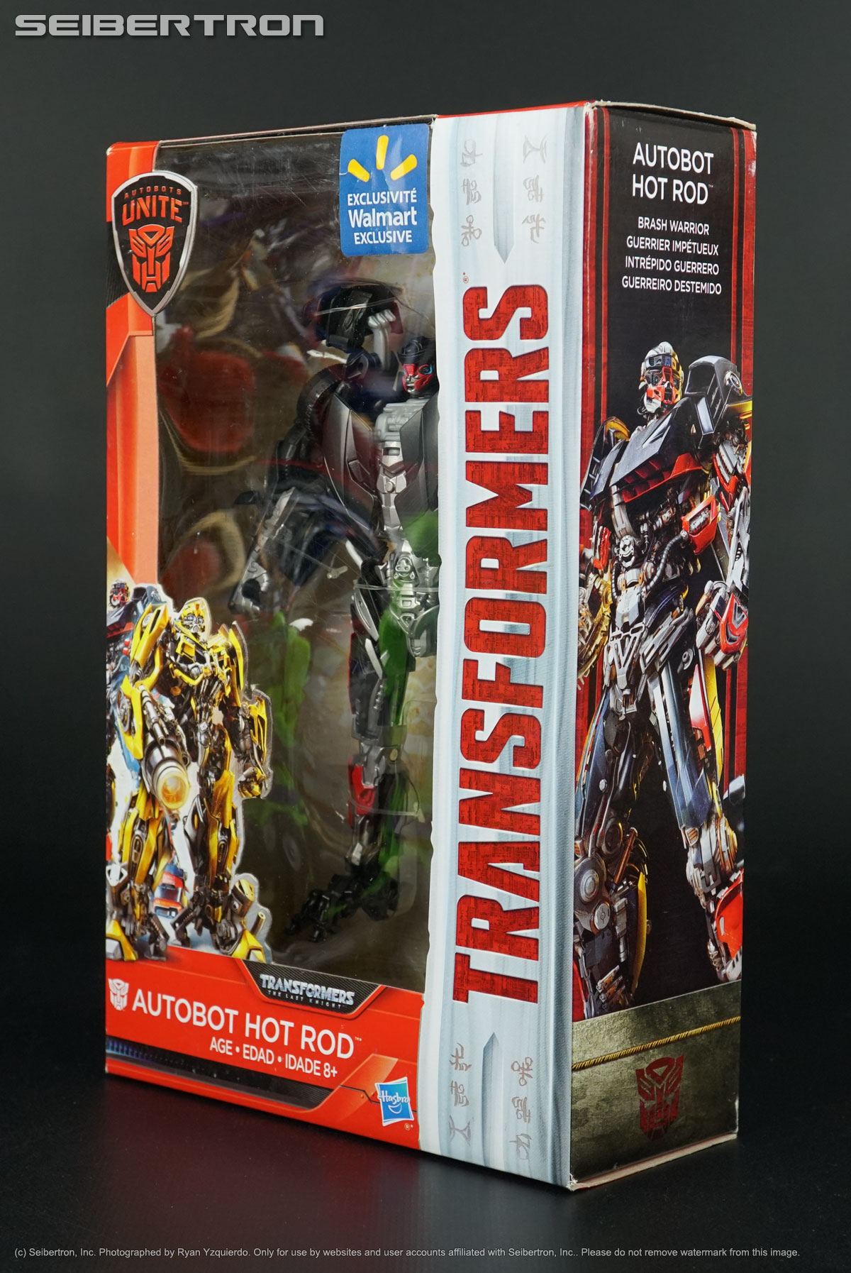 Transformers, Masters of the Universe, Teenage Mutant Ninja Turtles, Gobots, Comic Books, Shopkins, and other listings from Seibertron.com: Deluxe Class HOT ROD Transformers The Last Knight Autobots Unite Hasbro New 2017 Walmart Exclusive