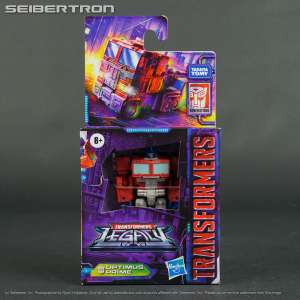 Visit shop.seibertron.com to buy "OPTIMUS PRIME Transformers Legacy Core Class G1 Hasbro 2022 New"