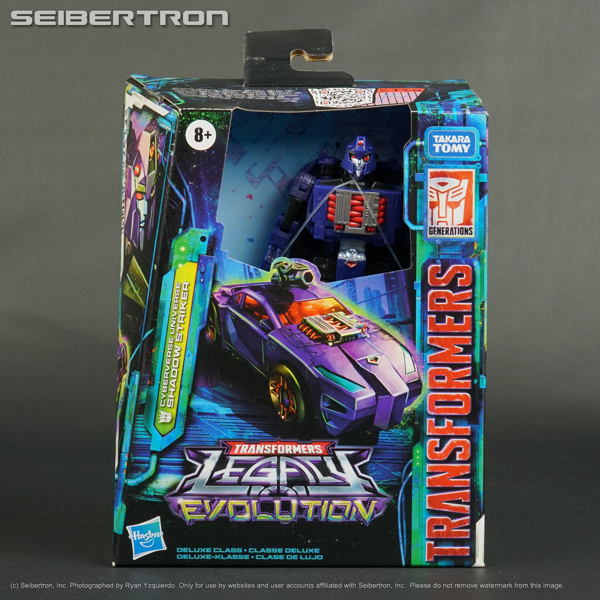 SHADOW STRIKER Transformers Legacy Evolution Deluxe Cyberverse Hasbro 2023 New