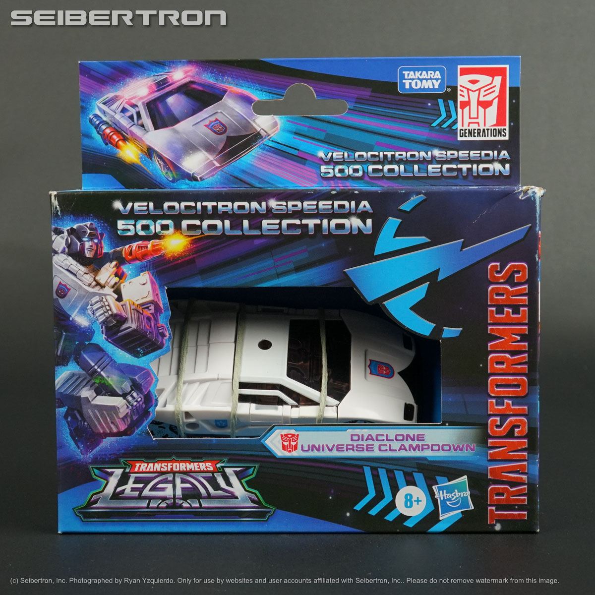 CLAMPDOWN Transformers Legacy Velocitron Speedia 500 Collection Deluxe 231208A