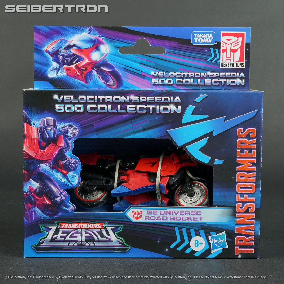 ROAD ROCKET Transformers Legacy Velocitron Speedia 500 G2 Deluxe 2022 New