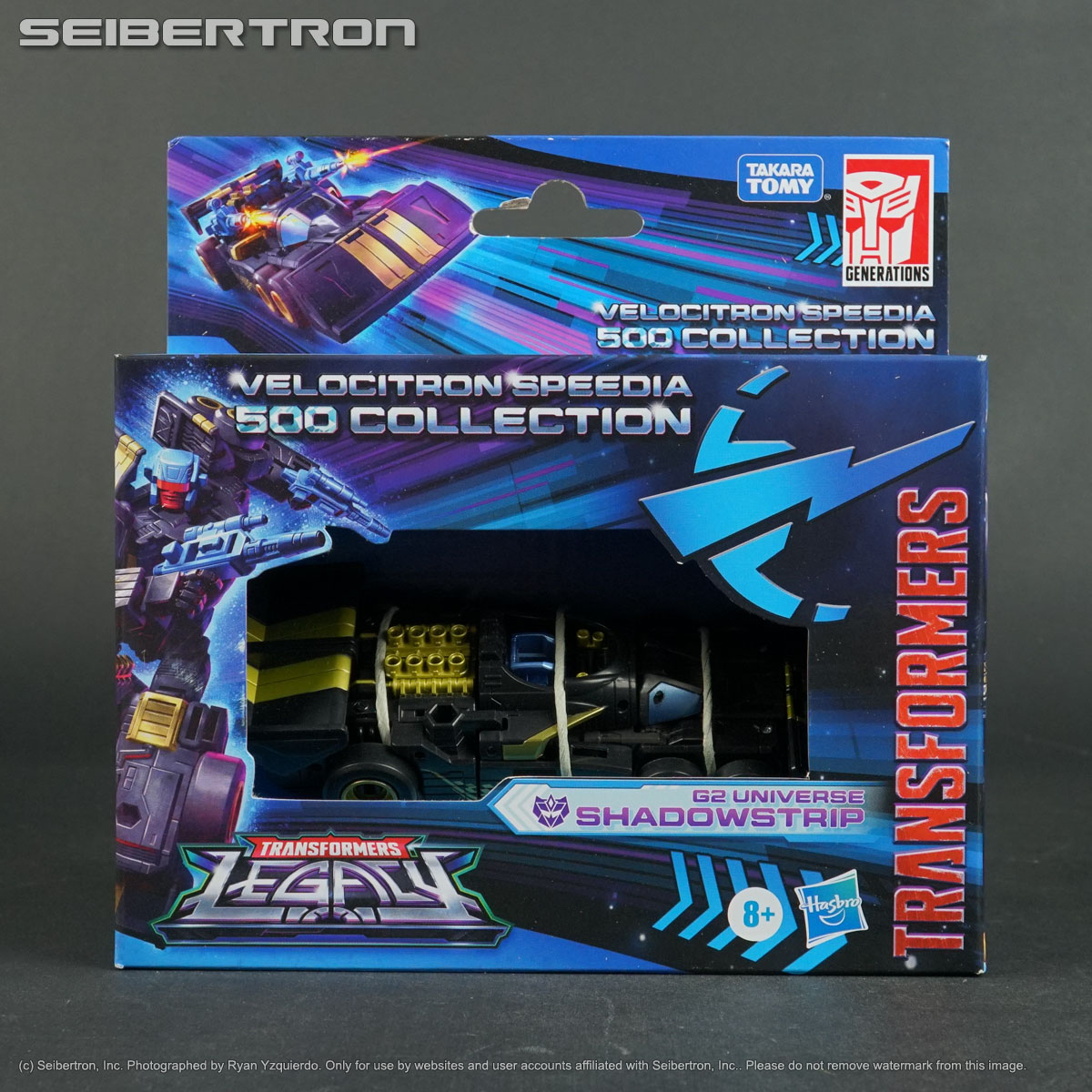 SHADOWSTRIP Transformers Legacy Velocitron Speedia 500 Collection Deluxe G2 New