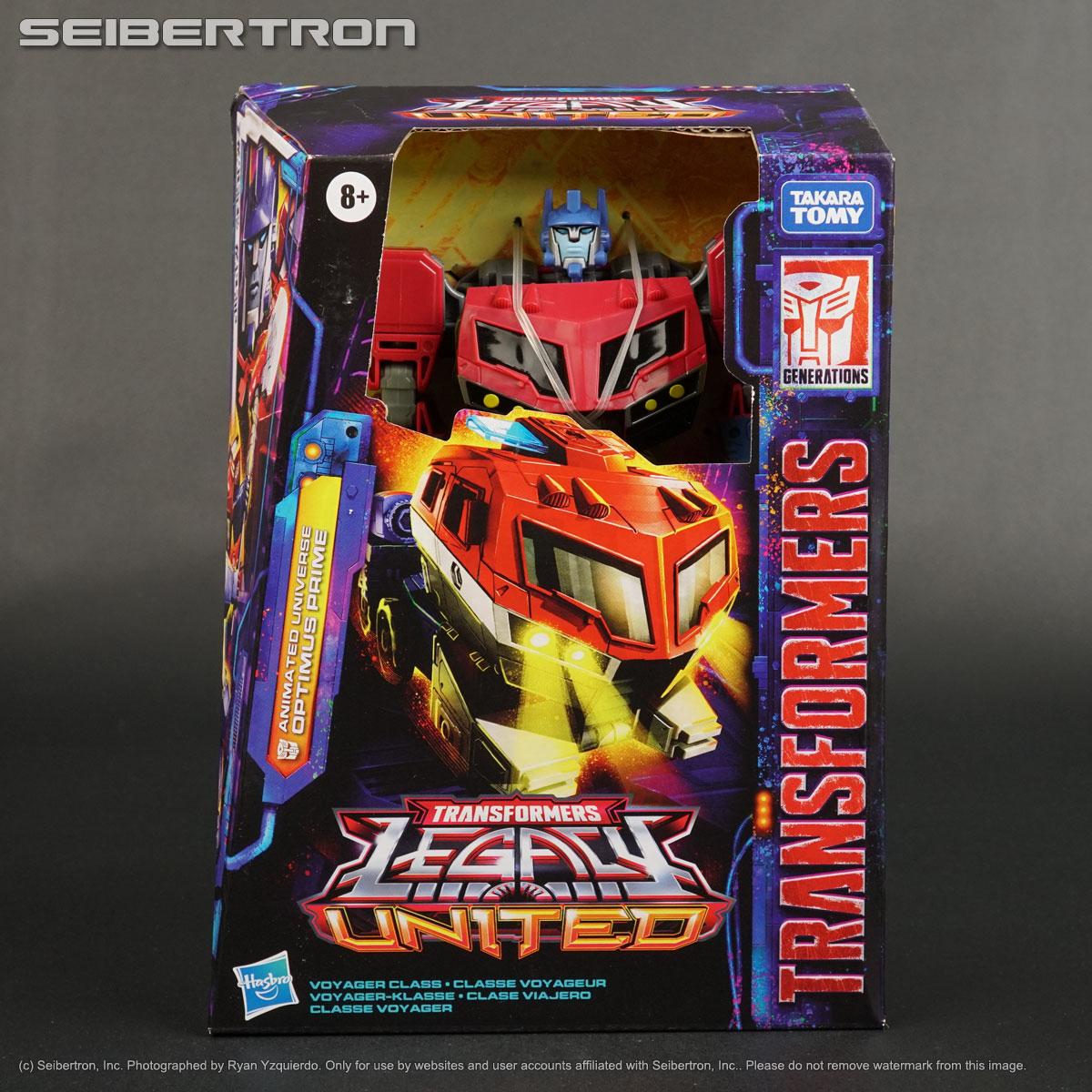 ANIMATED OPTIMUS PRIME Transformers Legacy United Voyager Class 2024 *IN STOCK*