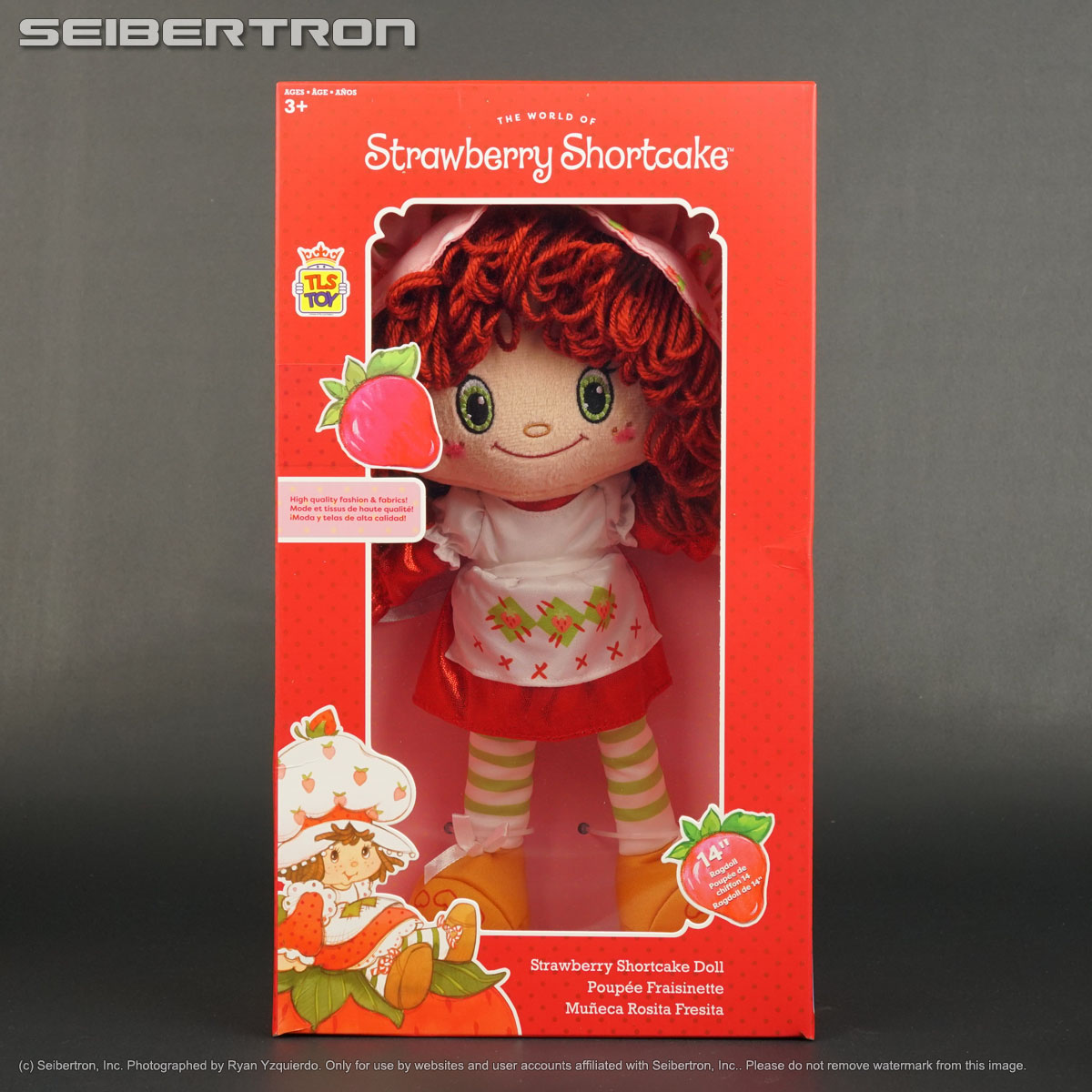 STRAWBERRY SHORTCAKE 14" Ragdoll Plush Doll TLS Toys Loyal Subjects 2024 New